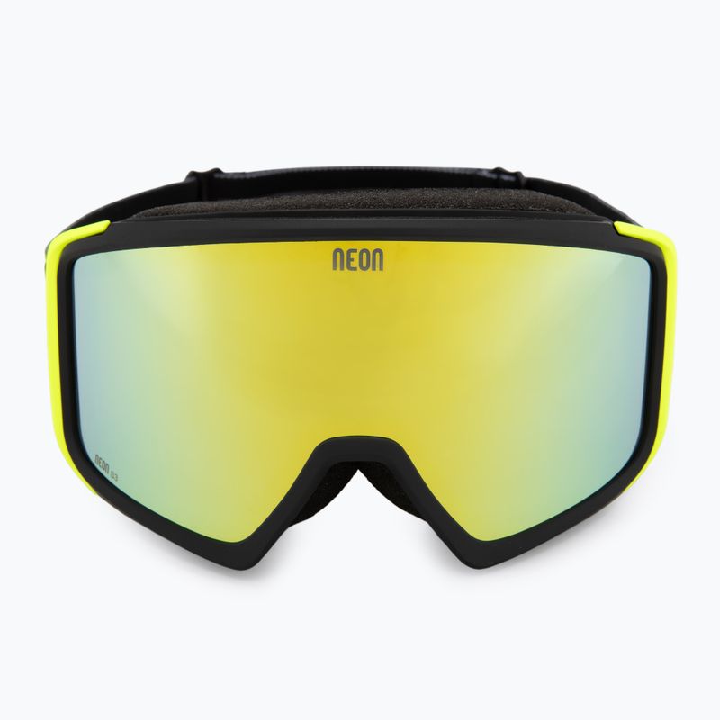 Ski goggles Neon Eclipse black/yellow/mirror gold 2