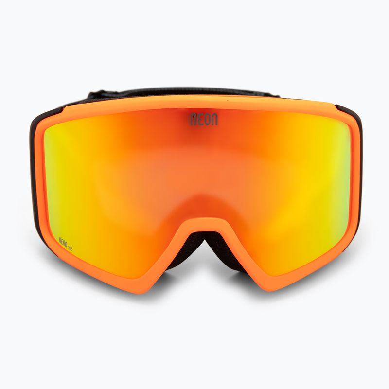 Ski goggles Neon Eclipse orange/mirror red 2