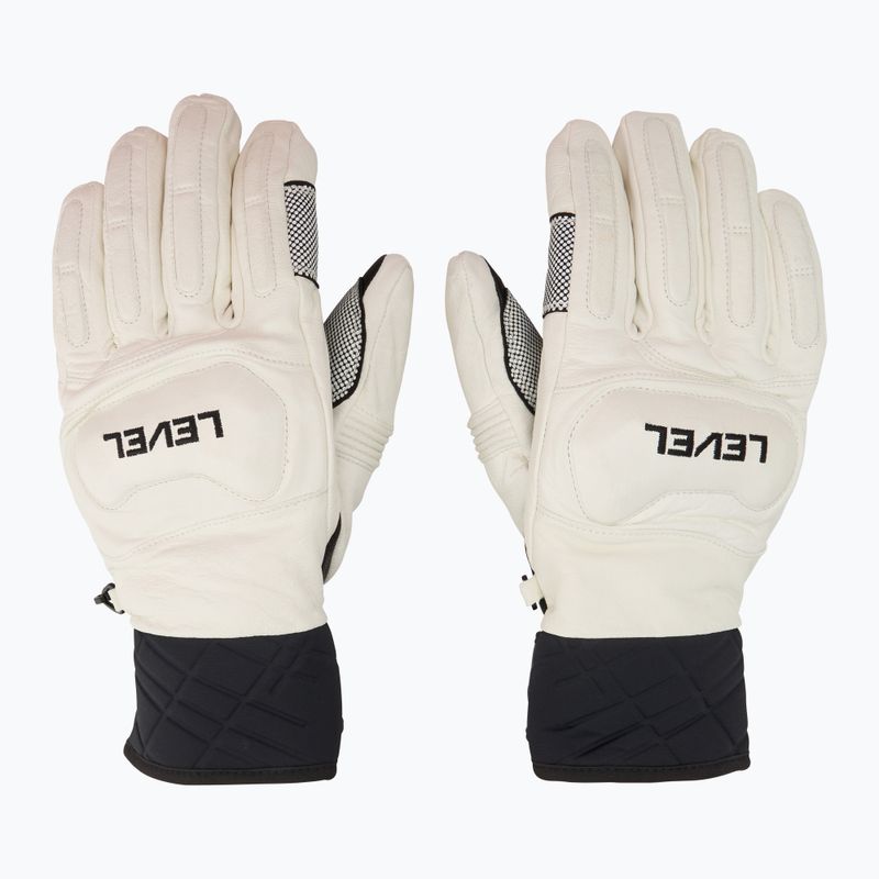 Level Race ski gloves black/white 2