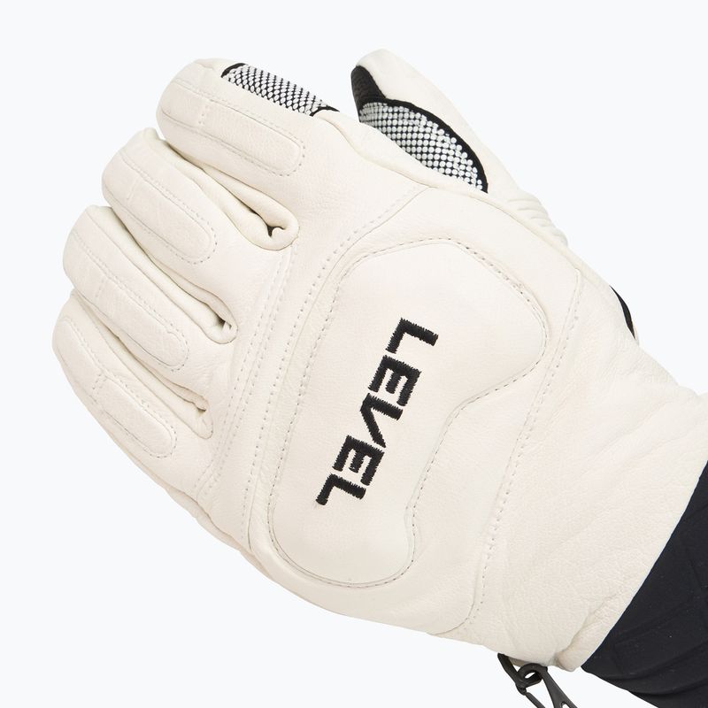 Level Race ski gloves black/white 4
