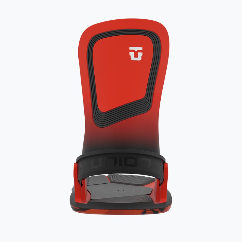 Union Ultra hot red men's snowboard bindings 3