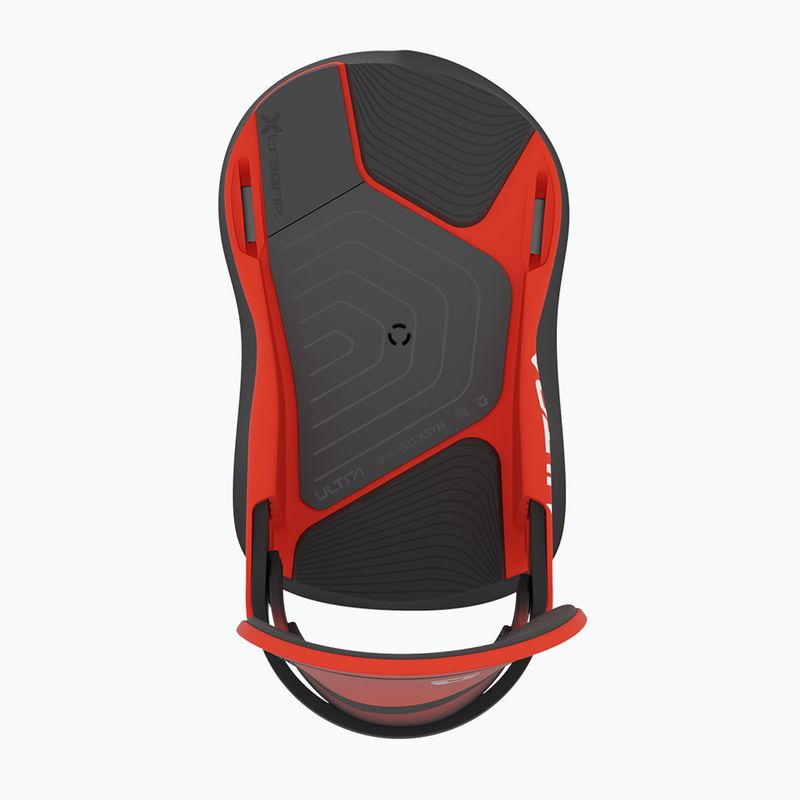Union Ultra hot red men's snowboard bindings 4