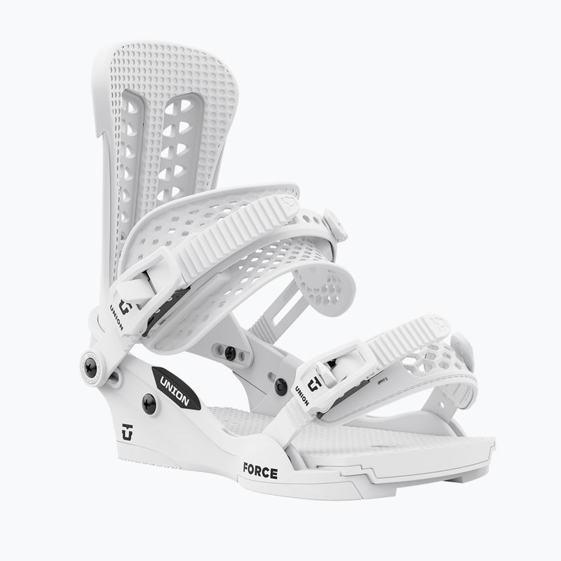 Union Force Classic white snowboard bindings