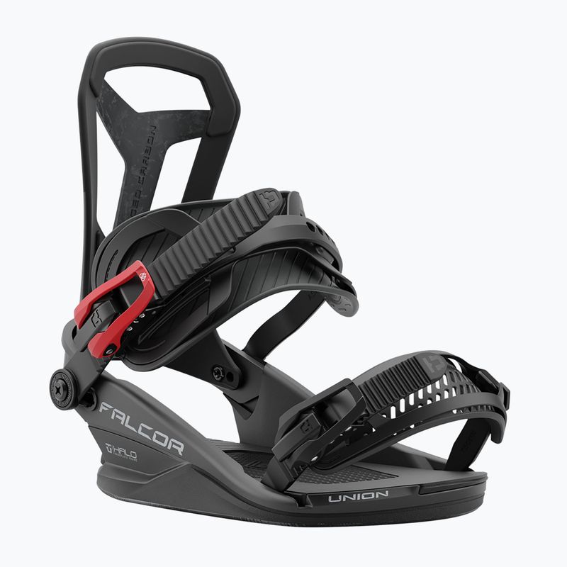 Men's snowboard bindings Union Falcor black