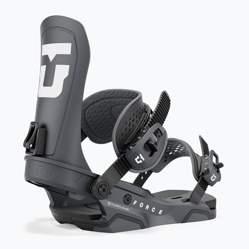 Men's snowboard bindings Union Force (Team HB) gunmetal 4