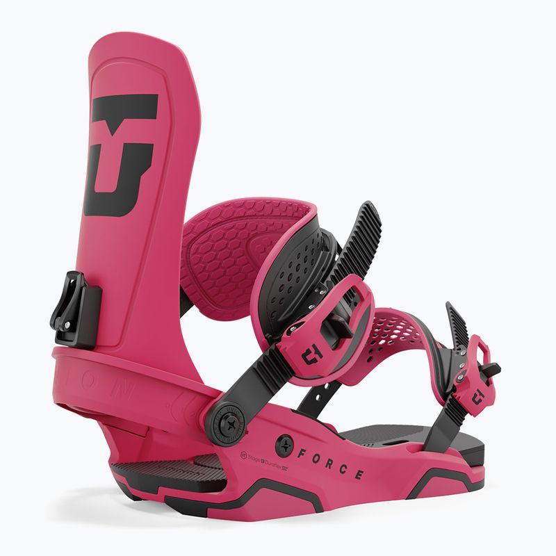 Men's snowboard bindings Union Force (Team HB) magenta 4