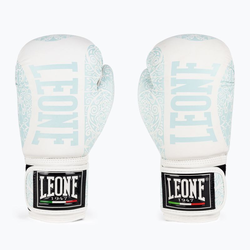 Boxing gloves LEONE 1947 New Maori white