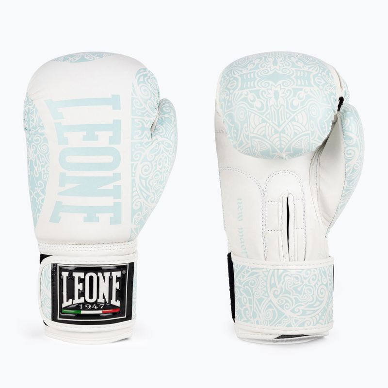 Boxing gloves LEONE 1947 New Maori white 3