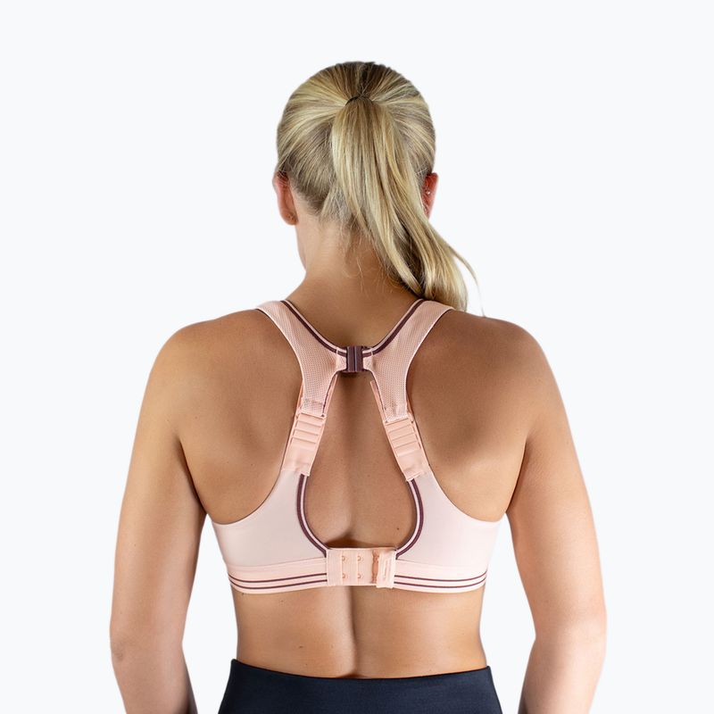 Shock Absorber Ultimate Run Bra pink glow 2