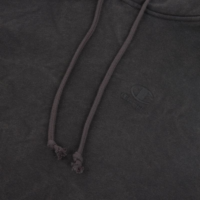 Men's sweatshirt Champion 221571 Sweatshirt Hooded black 3