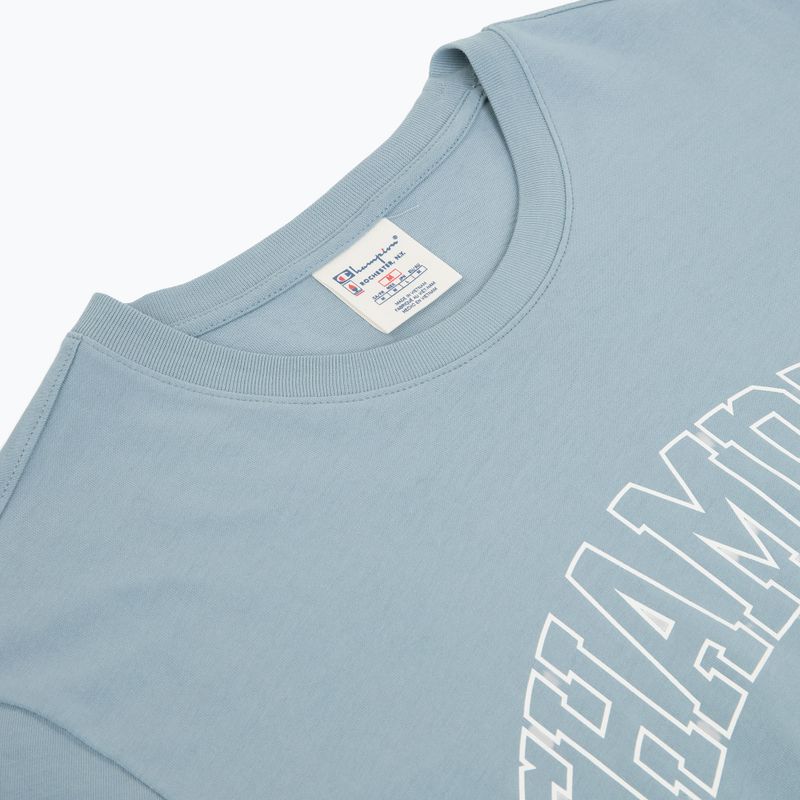 Men's T-shirt Champion 221604 Crewneck baby blue 3