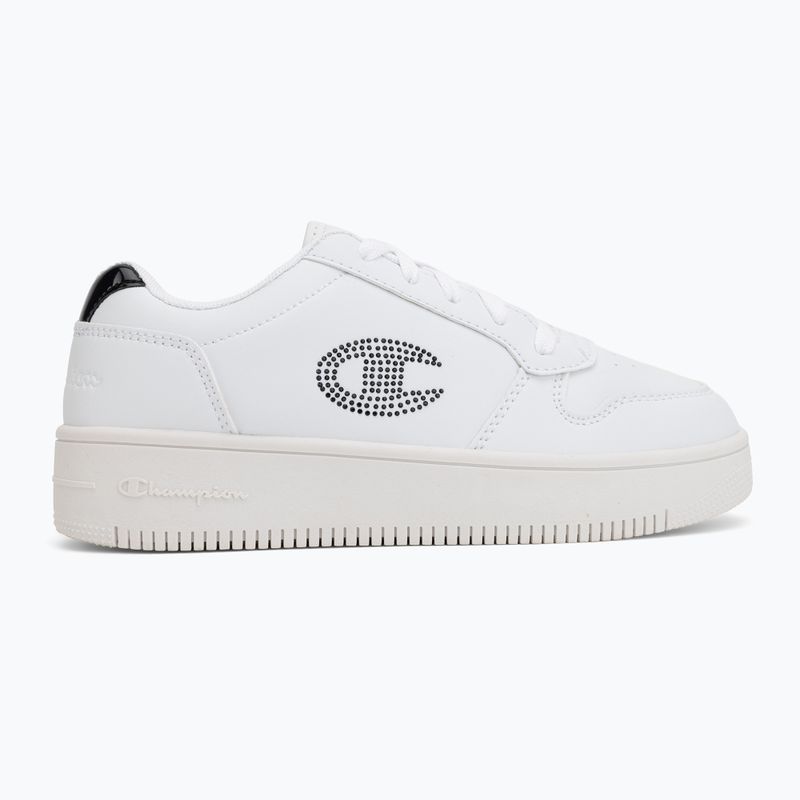 Shoes Champion RD18 Platform Glitter G GS Low Cut wht/nbk 2