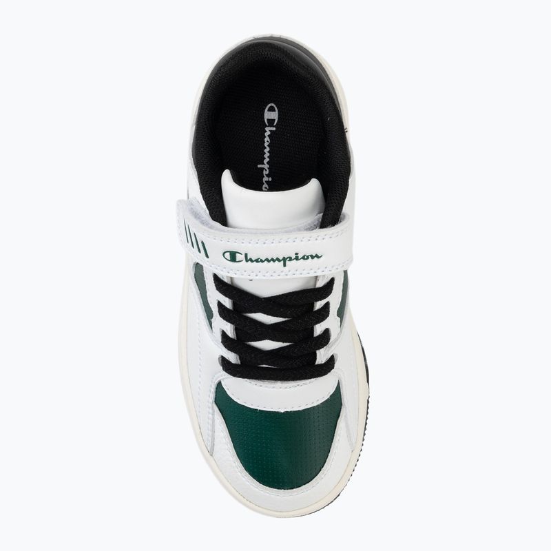 Children's shoes Champion RD25 Low B PS Low Cut white/highlighter greenblack 5