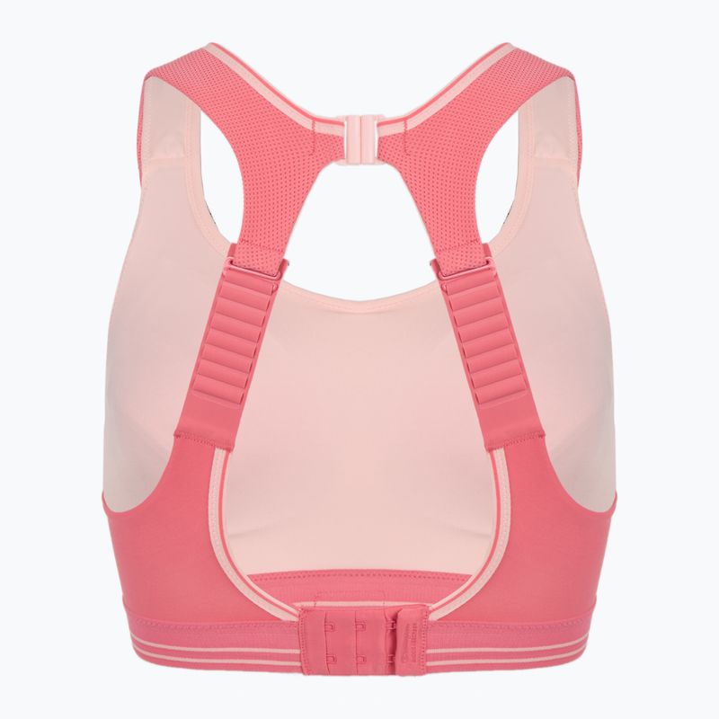 Sports bra Shock Absorber Ultimate Run Bra pink 2