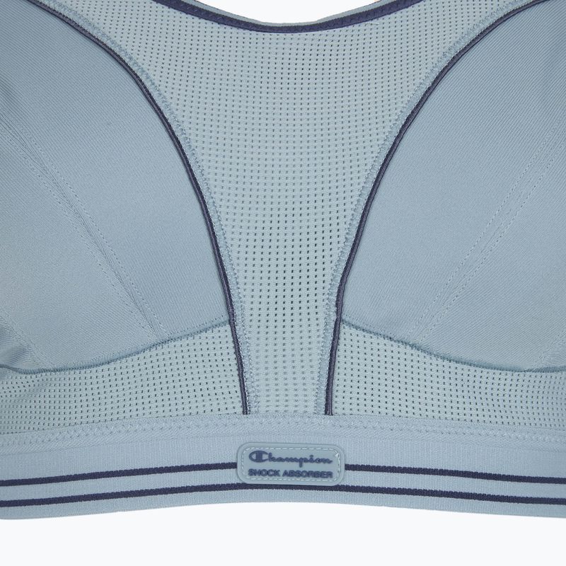 Sports bra Shock Absorber Ultimate Run Bra light blue 3