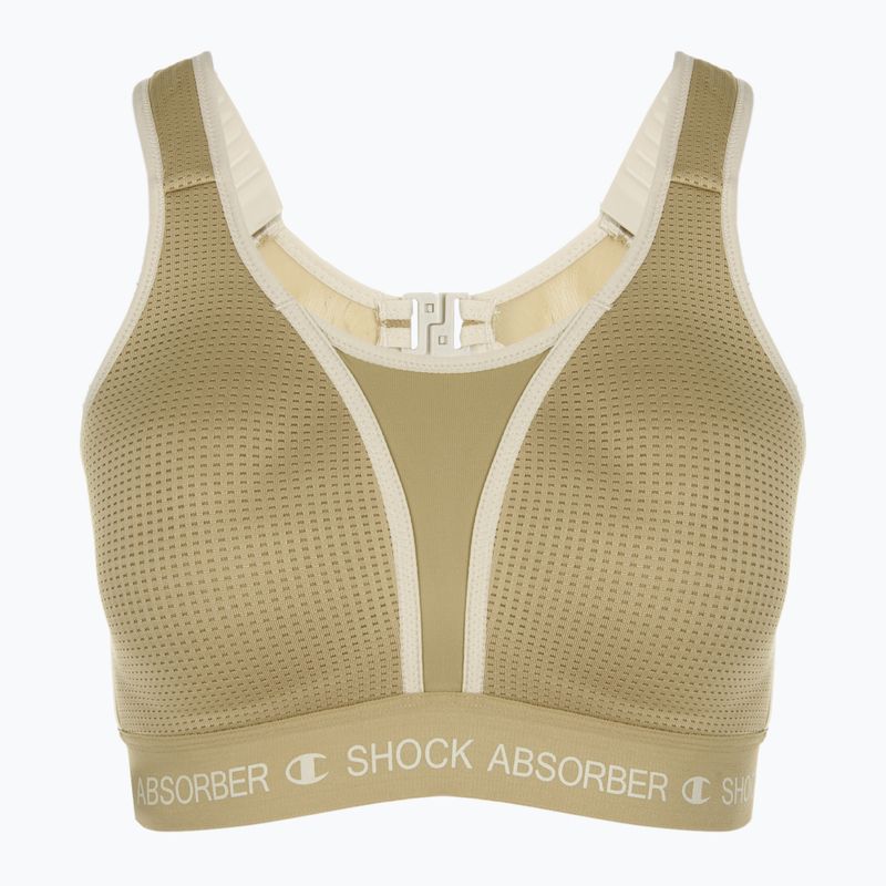 Sports bra Shock Absorber Ultimate Run Bra Padded cream