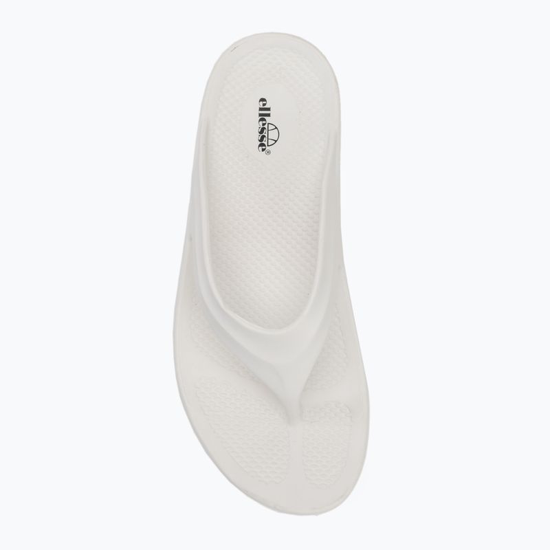 Women's Ellesse Aletha white flip flops 5