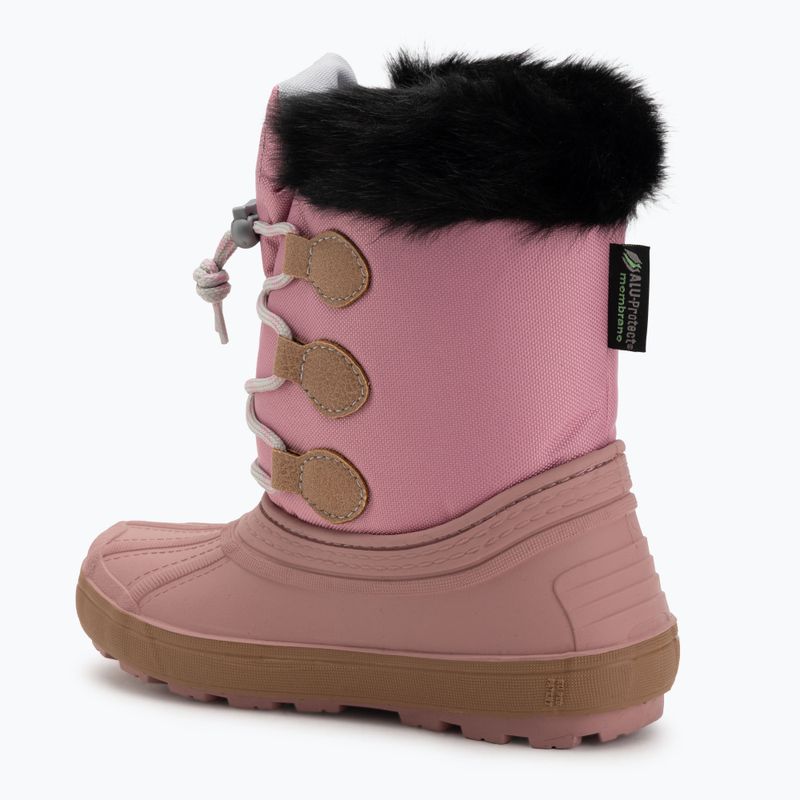 Children's snow boots BOATILUS Nippy 02 Sint. Leather pink 3