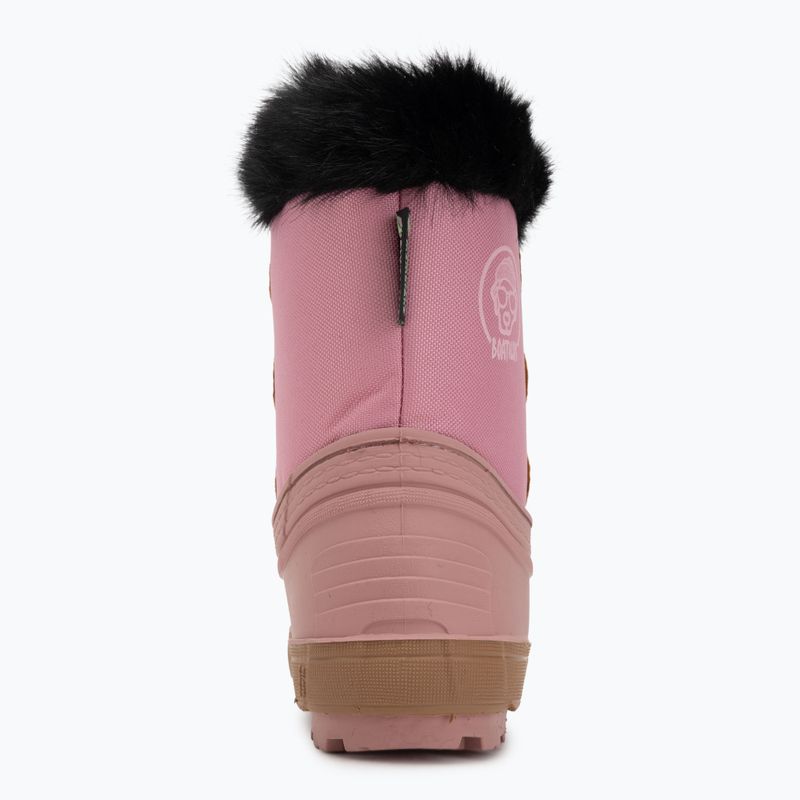 Children's snow boots BOATILUS Nippy 02 Sint. Leather pink 6