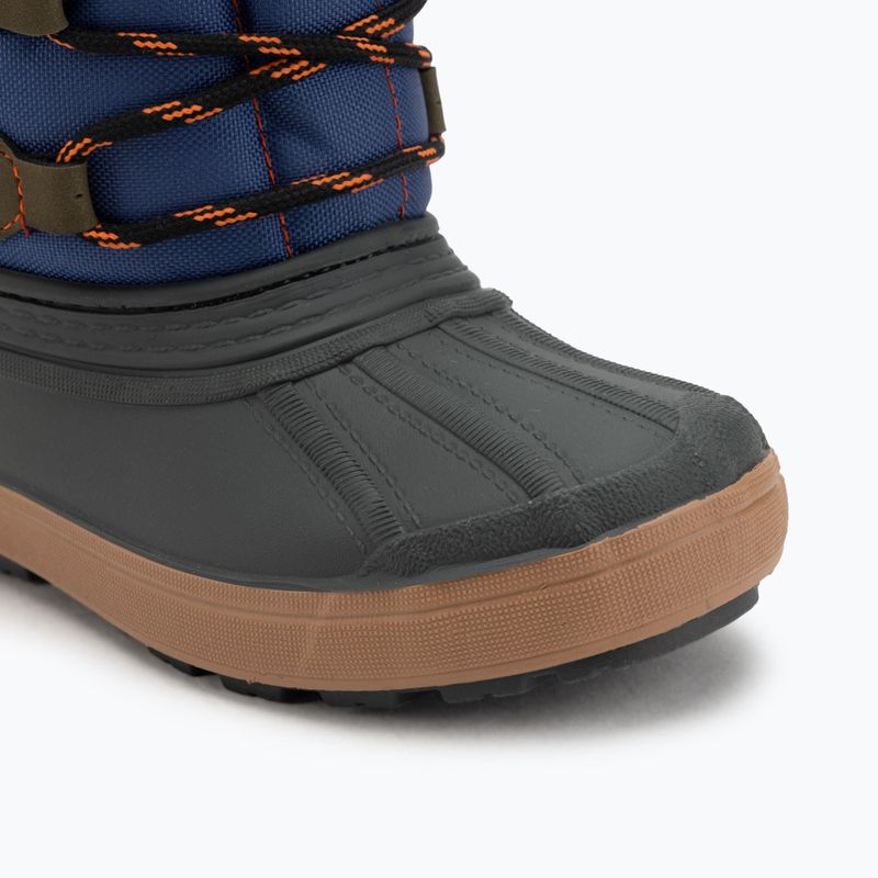 Children's snow boots BOATILUS Nippy 02 Sint. Leather green/blue 7