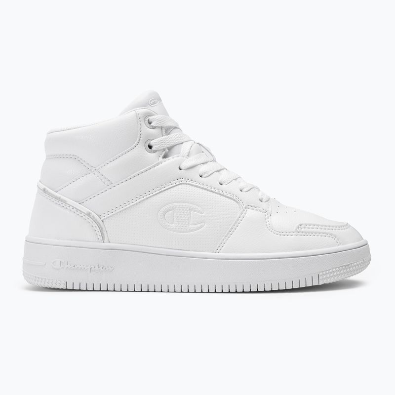 Champion Legacy Rebound 2.0 Mid white women's shoes 2