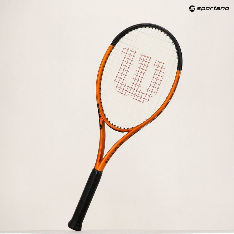 Wilson Burn 100 V5.0 tennis racket orange WR108810 7