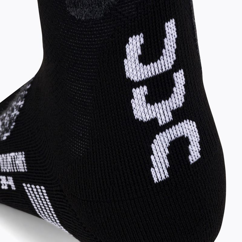 Men's ski socks UYN Ski All Mountain black/white 4