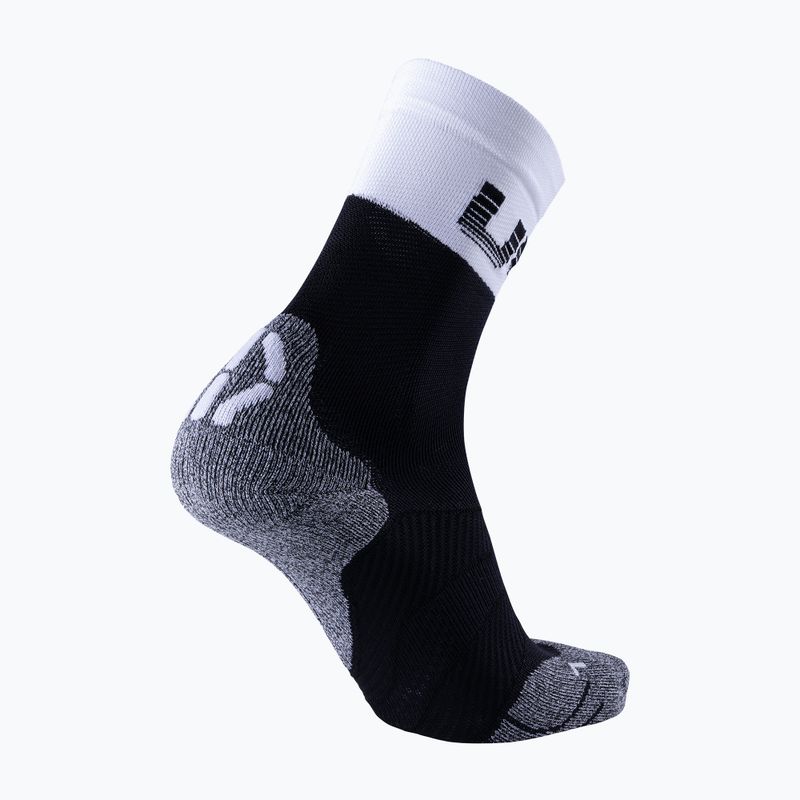 Men's cycling socks UYN Light black/white 6