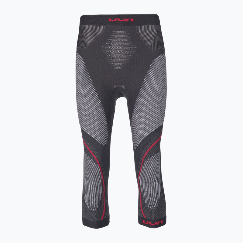 Men's thermoactive pants UYN Evolutyon UW Medium charcoal/white/red