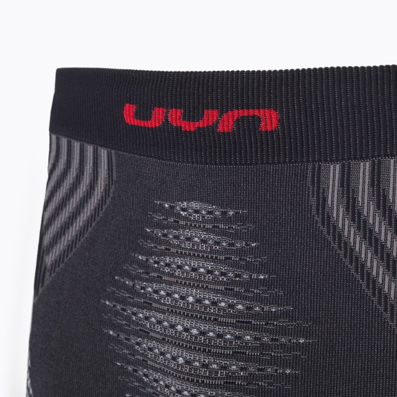 Men's thermoactive pants UYN Evolutyon UW Medium charcoal/white/red 3