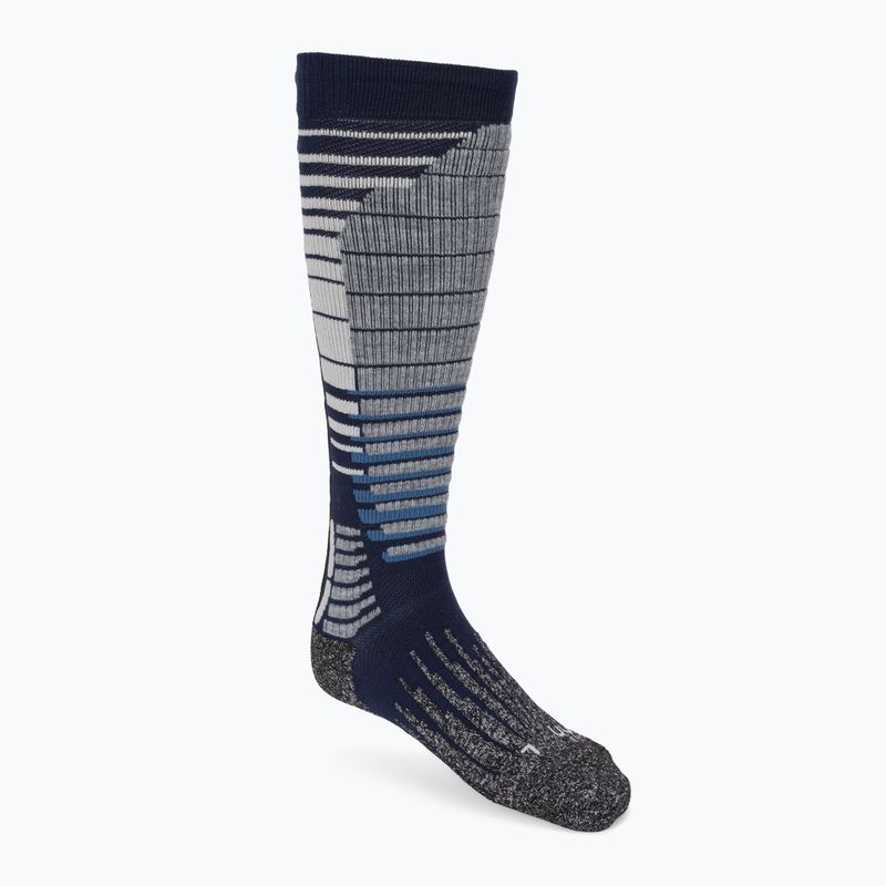 Men's snowboard socks UYN Ski Snowboard dark blue/grey melange