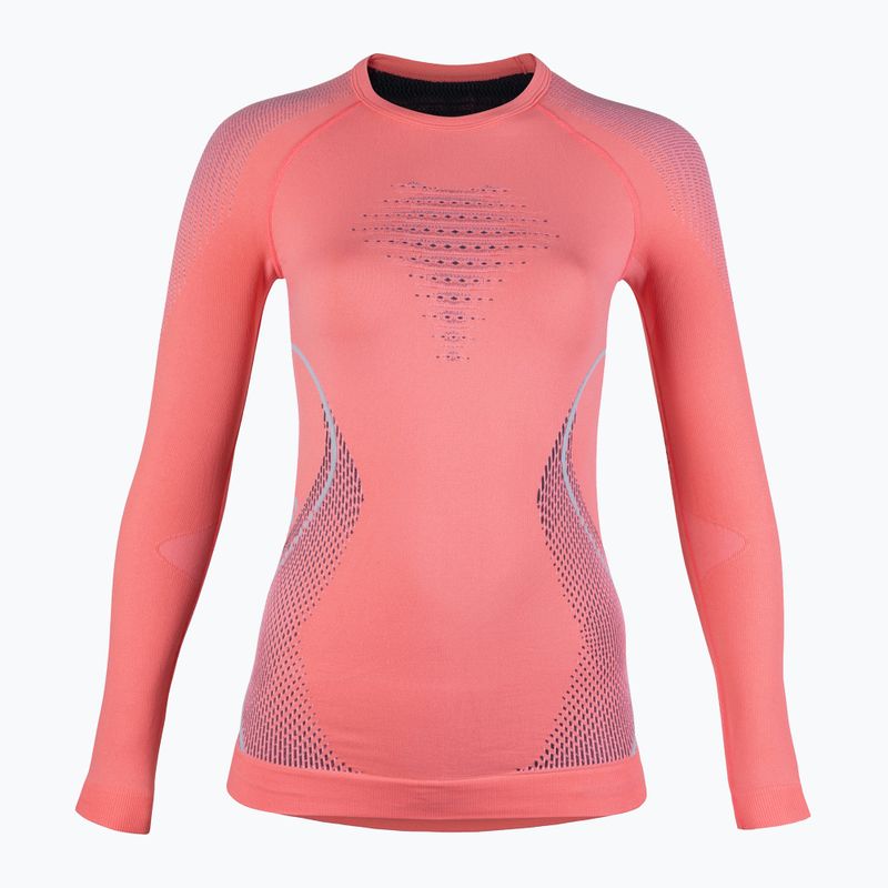 Women's thermal active sweatshirt UYN Evolutyon UW Shirt strawberry/ pink/ turquoise