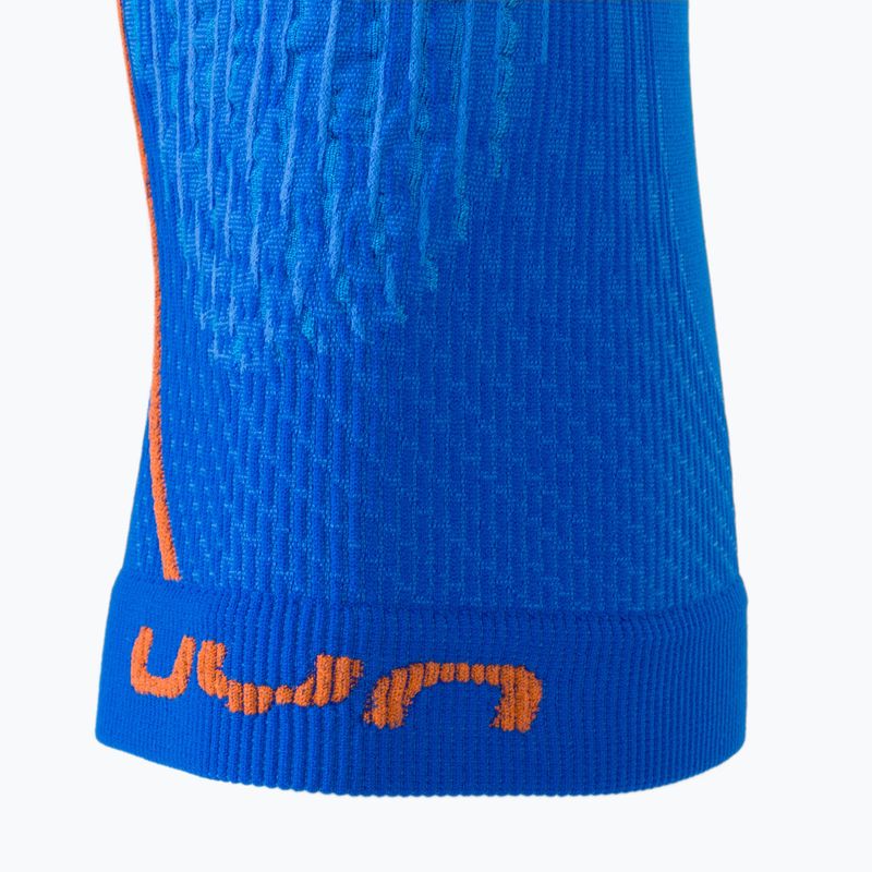 Men's thermoactive pants UYN Evolutyon UW Medium blue/blue/orange shiny 7