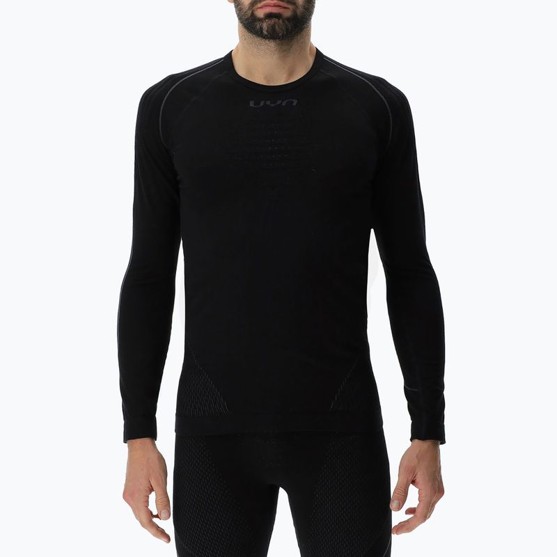 Men's thermal active sweatshirt UYN Evolutyon Biotech black 9