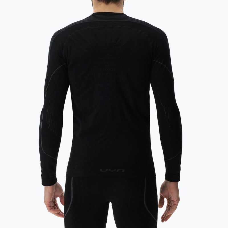 Men's thermal active sweatshirt UYN Evolutyon Biotech black 3
