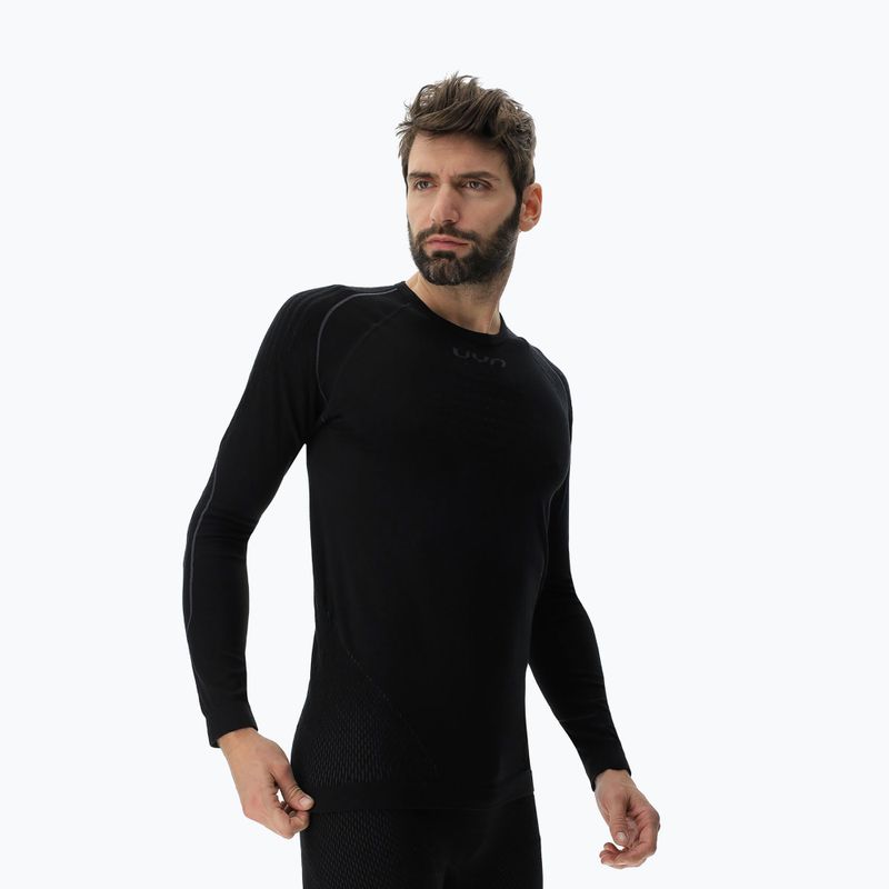 Men's thermal active sweatshirt UYN Evolutyon Biotech black
