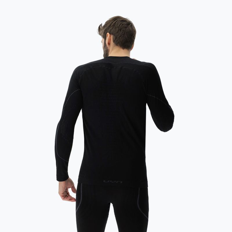 Men's thermal active sweatshirt UYN Evolutyon Biotech black 5