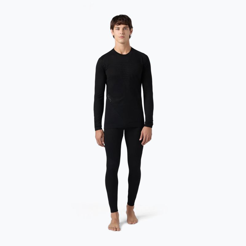 Men's thermal active sweatshirt UYN Fusyon Biotech black 2