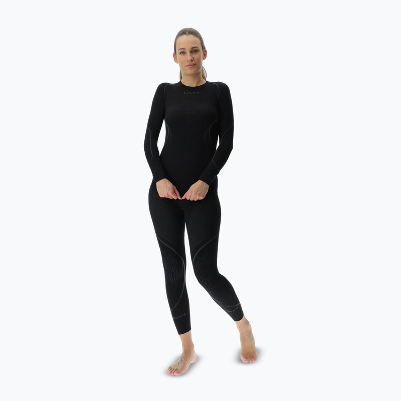Women's thermal active sweatshirt UYN Fusyon Biotech black 2
