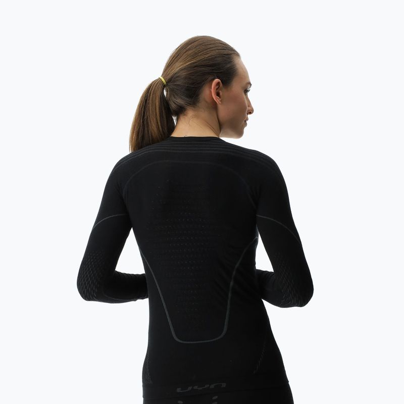 Women's thermal active sweatshirt UYN Fusyon Biotech black 3