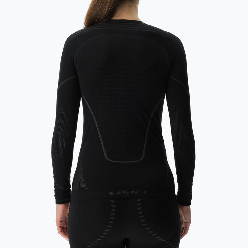 Women's thermal active sweatshirt UYN Fusyon Biotech black 5