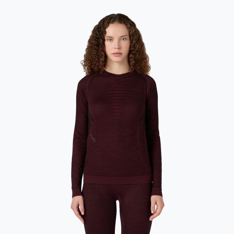 Women's thermal active sweatshirt UYN Fusyon Biotech windsor wine