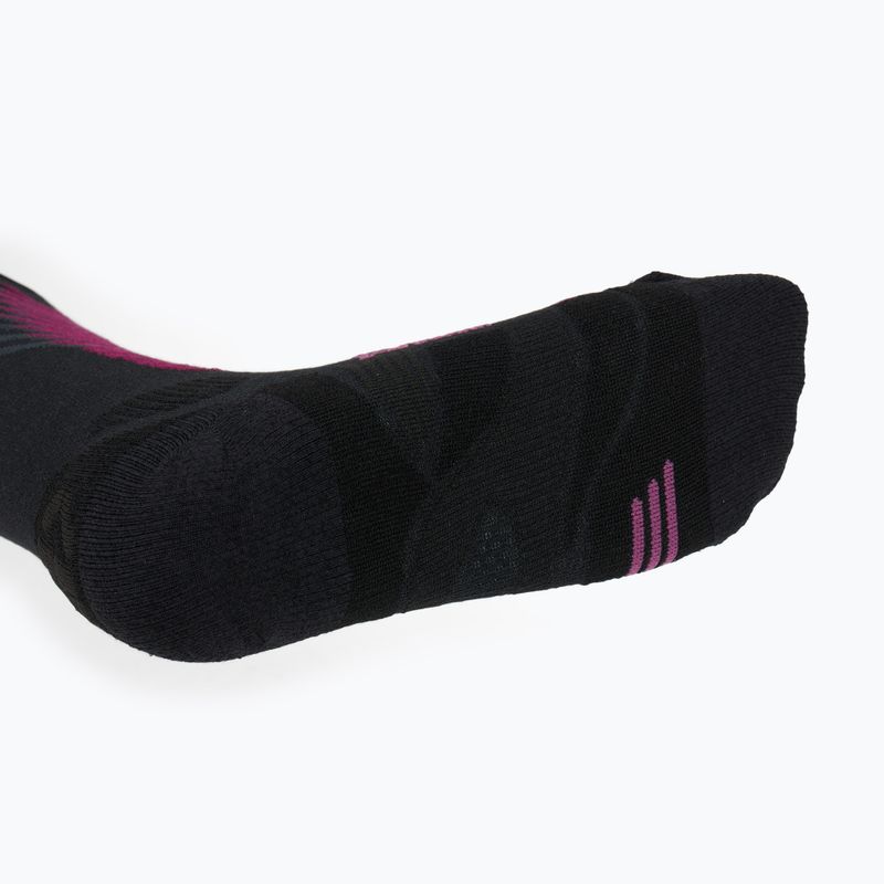 Women's ski socks UYN Ski One Biotech black/purple 5