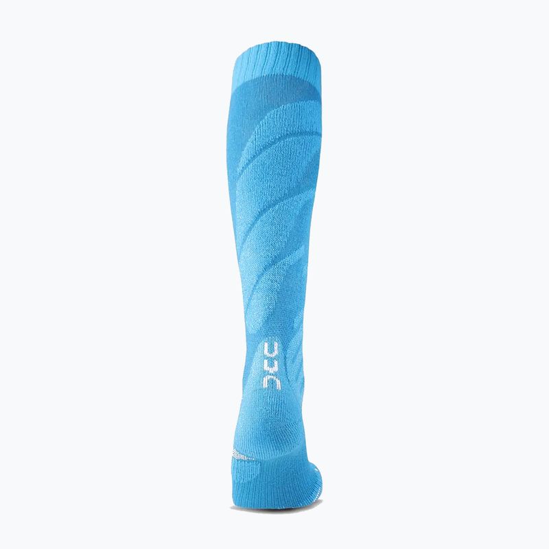 UYN Junior Ski socks turquoise 3