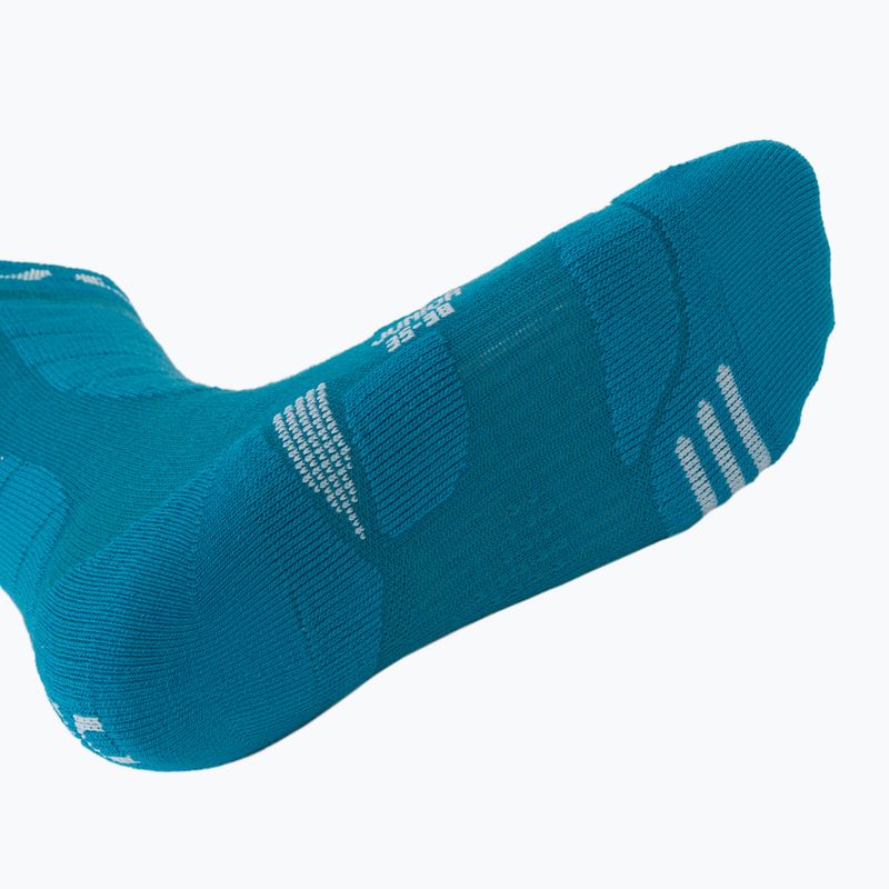 UYN Junior Ski socks turquoise 5