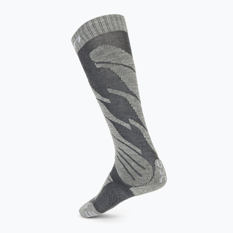 UYN Junior Ski socks grey 2