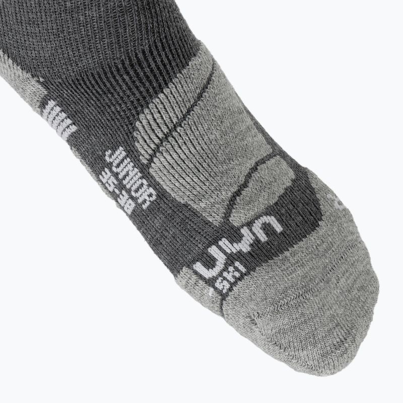 UYN Junior Ski socks grey 3