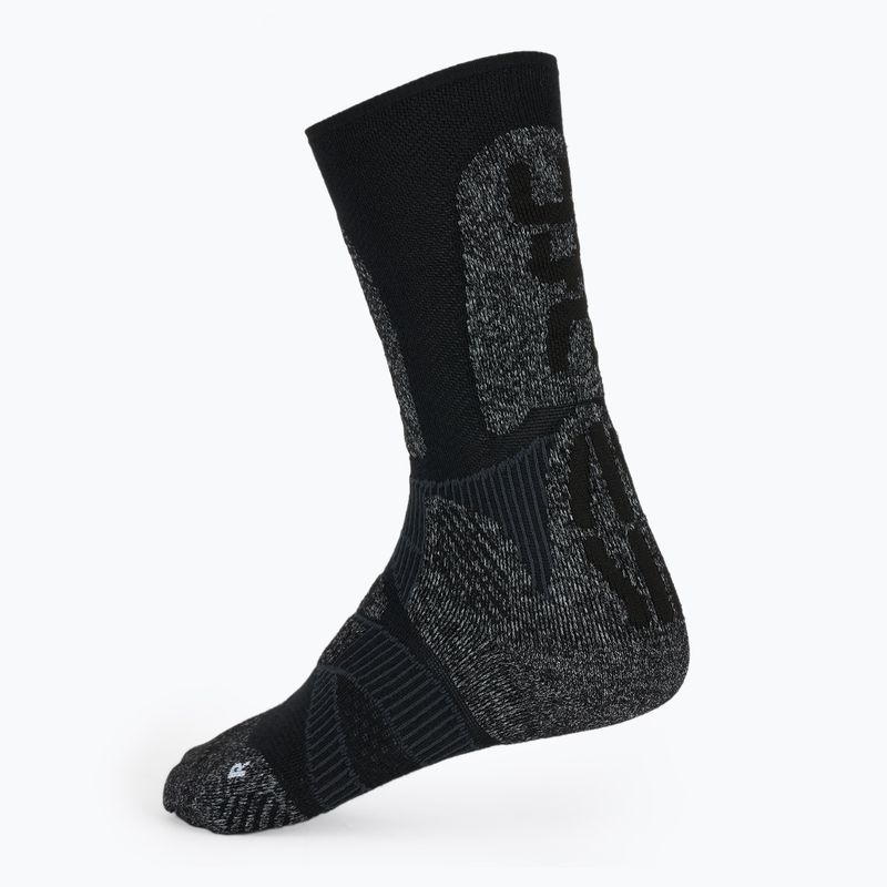 Men's ski socks UYN Ski Cross Country One Bio black/anthracite 2