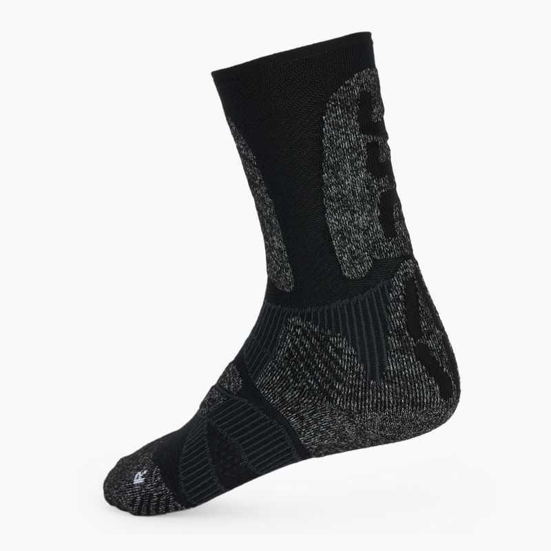Women's ski socks UYN Ski Cross Country One Bio black/anthracite 2