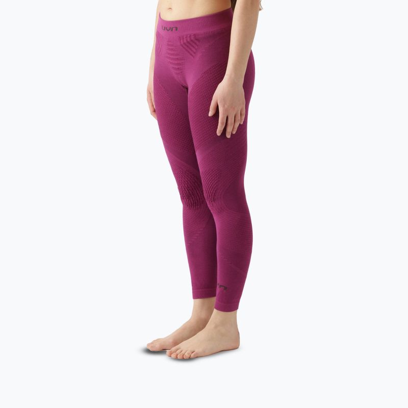 Women's thermal trousers UYN Evolutyon Biotech berry 4